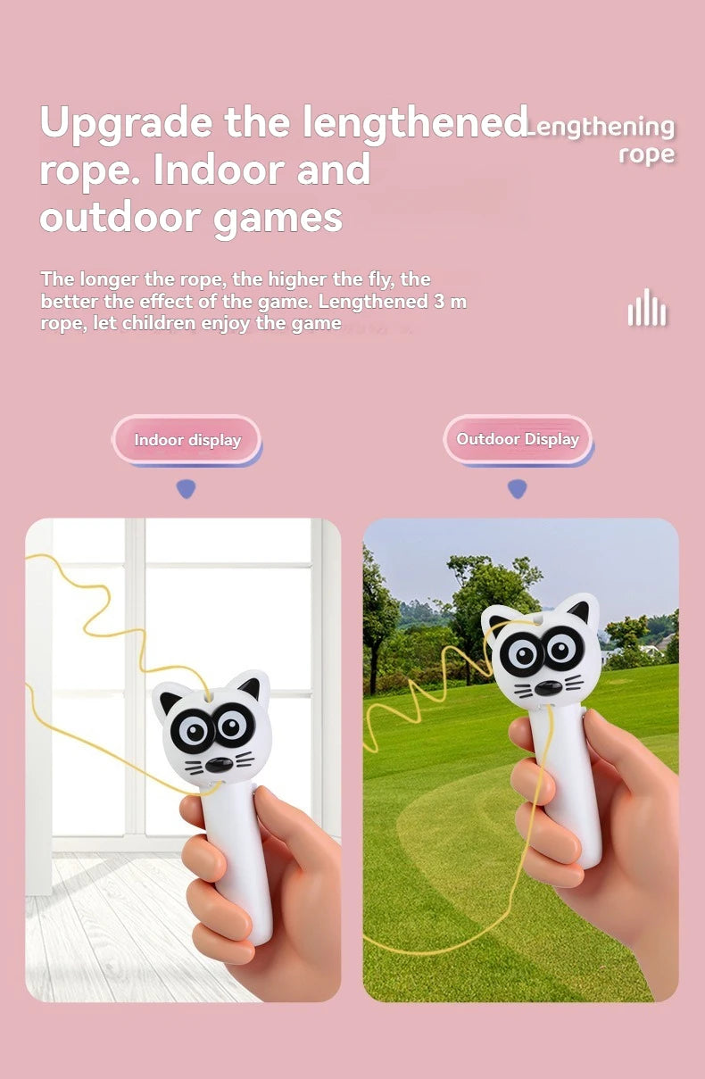 CowLost | product_id-handheld-adjustable-speed-luminous-zipstring-loop-fidget-toy-cat-teaser-launcher |11