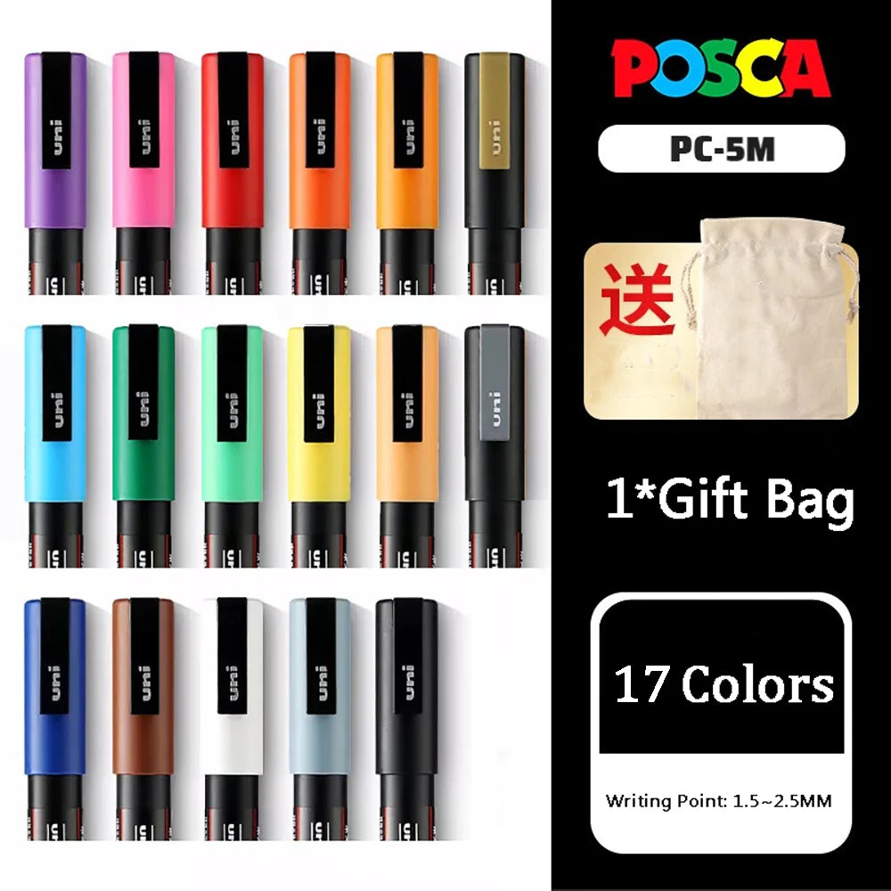 CowLost | product_id-uni-posca-marker-set-pc-1m-3m-5m-8k-17k-non-toxic-permanent-manga-paints-36-colors |65
