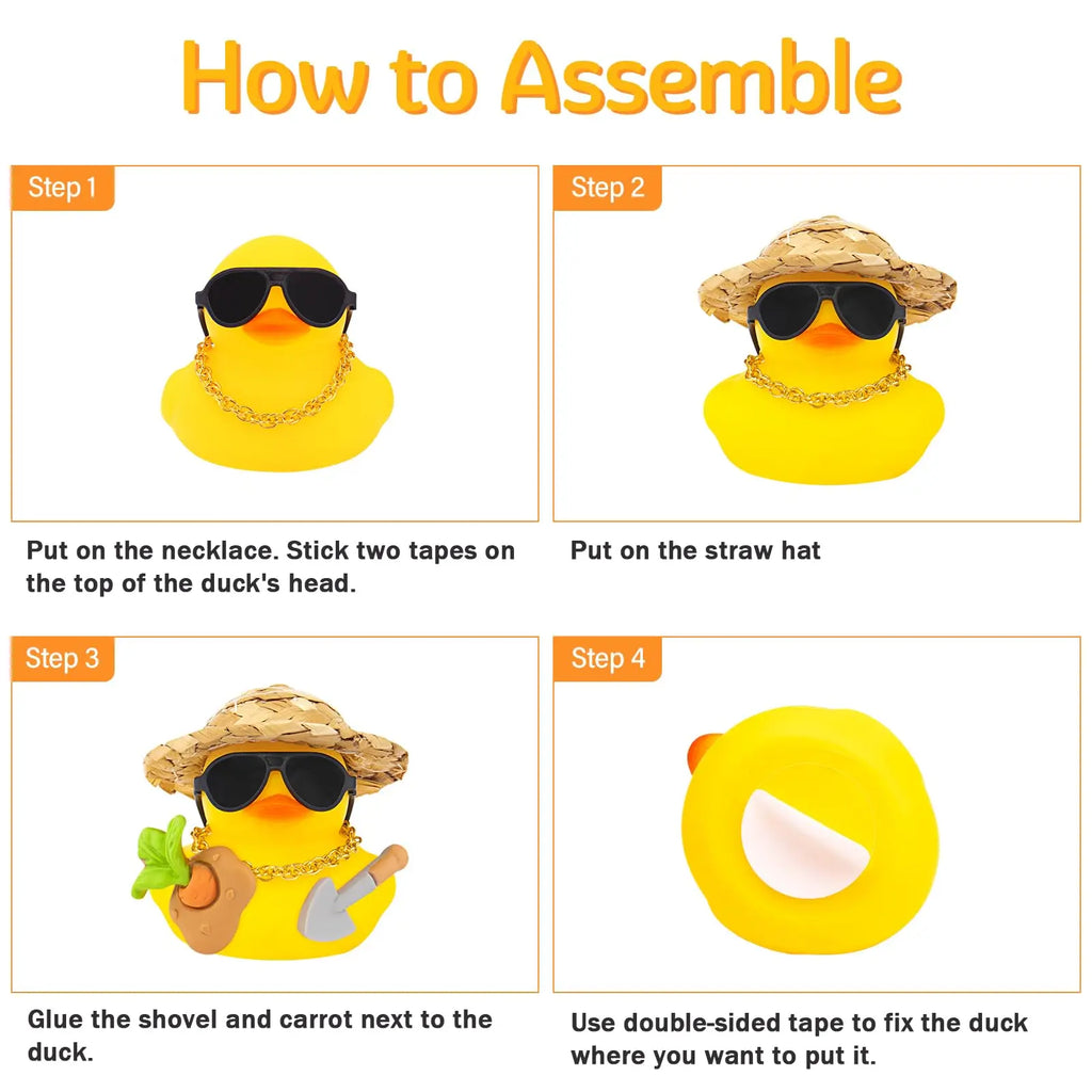 CowLost | product_id-car-dashboard-beer-rubber-duck-with-laser-cowboy-decoration |6