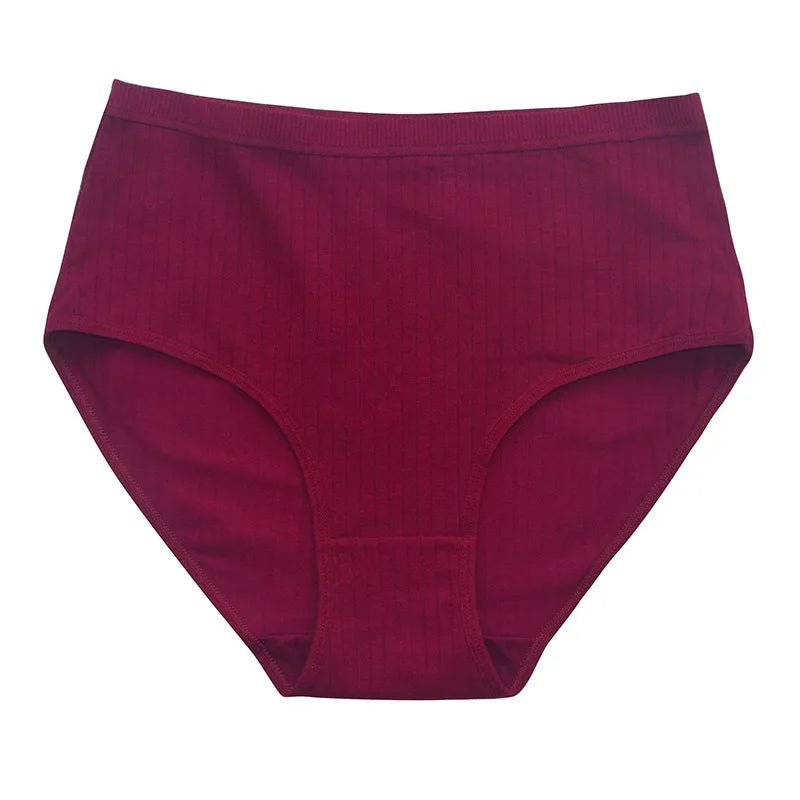 CowLost | product_id-2-pack-women-s-plus-size-high-waist-cotton-briefs-m-xxl-breathable-panties |14