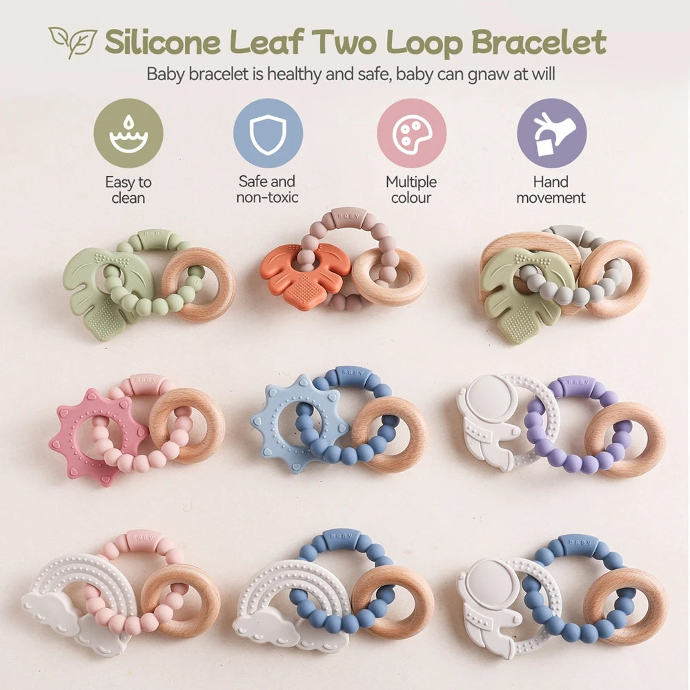 CowLost | baby-transport-accessories-silicone-baby-teether-1pc-food-grade-0-12-months-toy |24