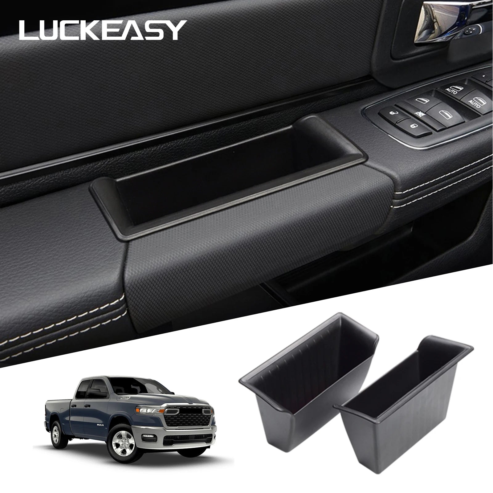 CowLost | for-dodge-ram-1500-2019-2026-car-door-handle-storage-box |1