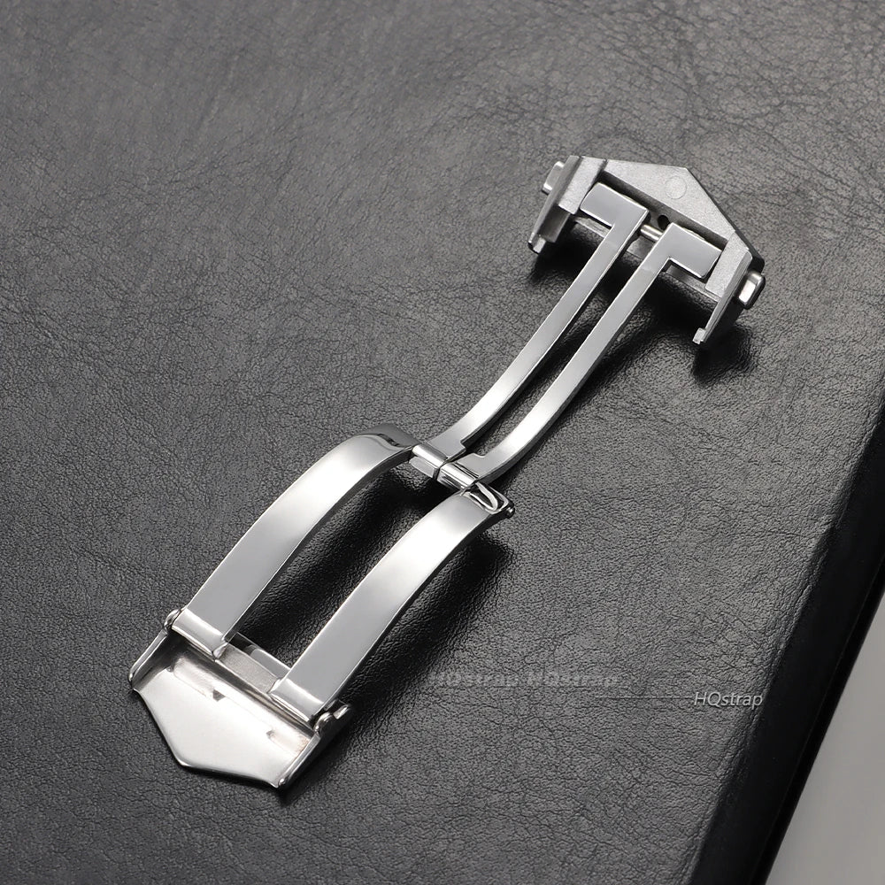 CowLost | 18mm-20mm-stainless-steel-watch-buckle-for-tag-heuer-solid-folding-metal-buckles-for-silicone-watchband-double-button-clasp-1 |5