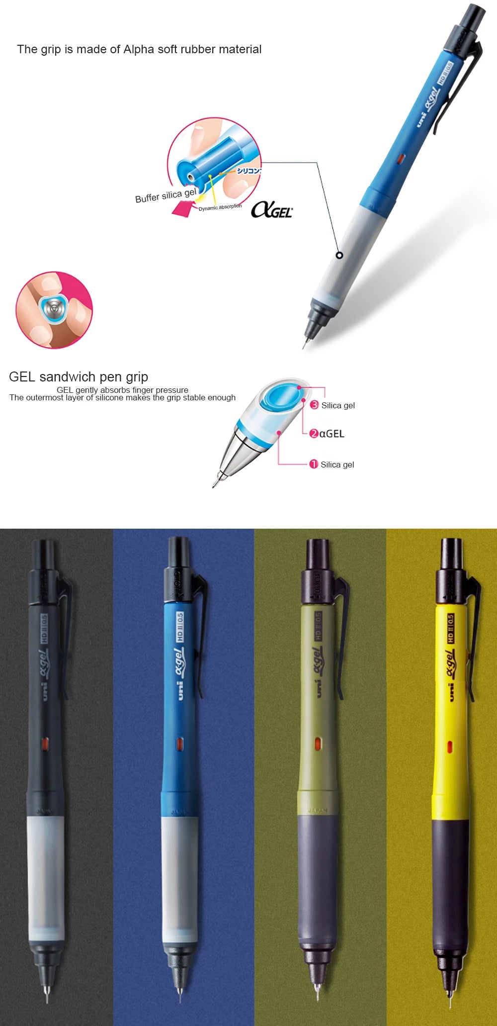 CowLost | product_id-uni-m5-1009gg-mechanical-pencil-0-3-0-5mm-dual-mode-automatic-core-switch |9