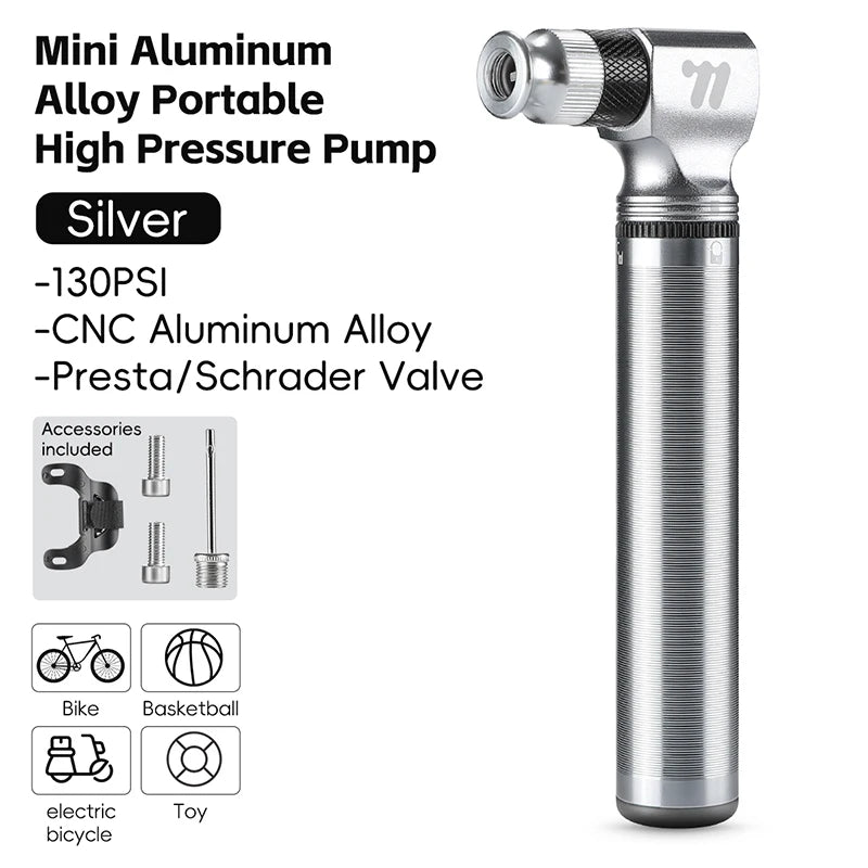 CowLost | sporting-goods-west-biking-mini-portable-bicycle-pump-130psi-for-presta-schrader-valve |19