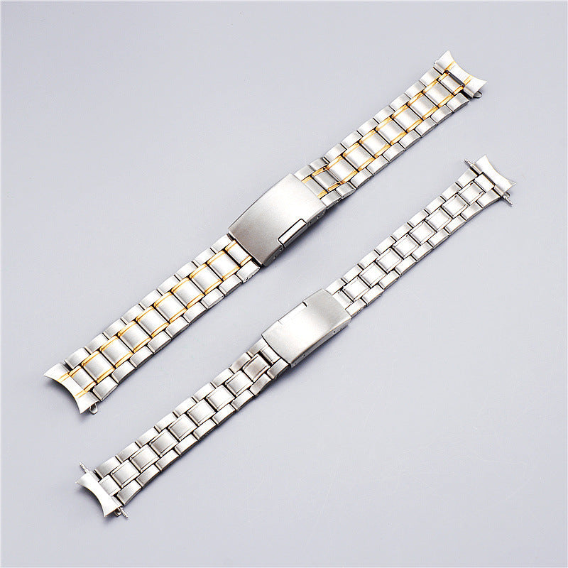 CowLost | product_id-curved-end-stainless-steel-metal-band-20mm-22mm-universal-replacement-strap-for-seiko-rolex-watches |9