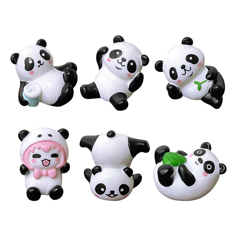 CowLost | product_id-6-8pcs-mini-giant-panda-car-dashboard-ornaments-navigator-screen-decoration-toy-gift-set |22