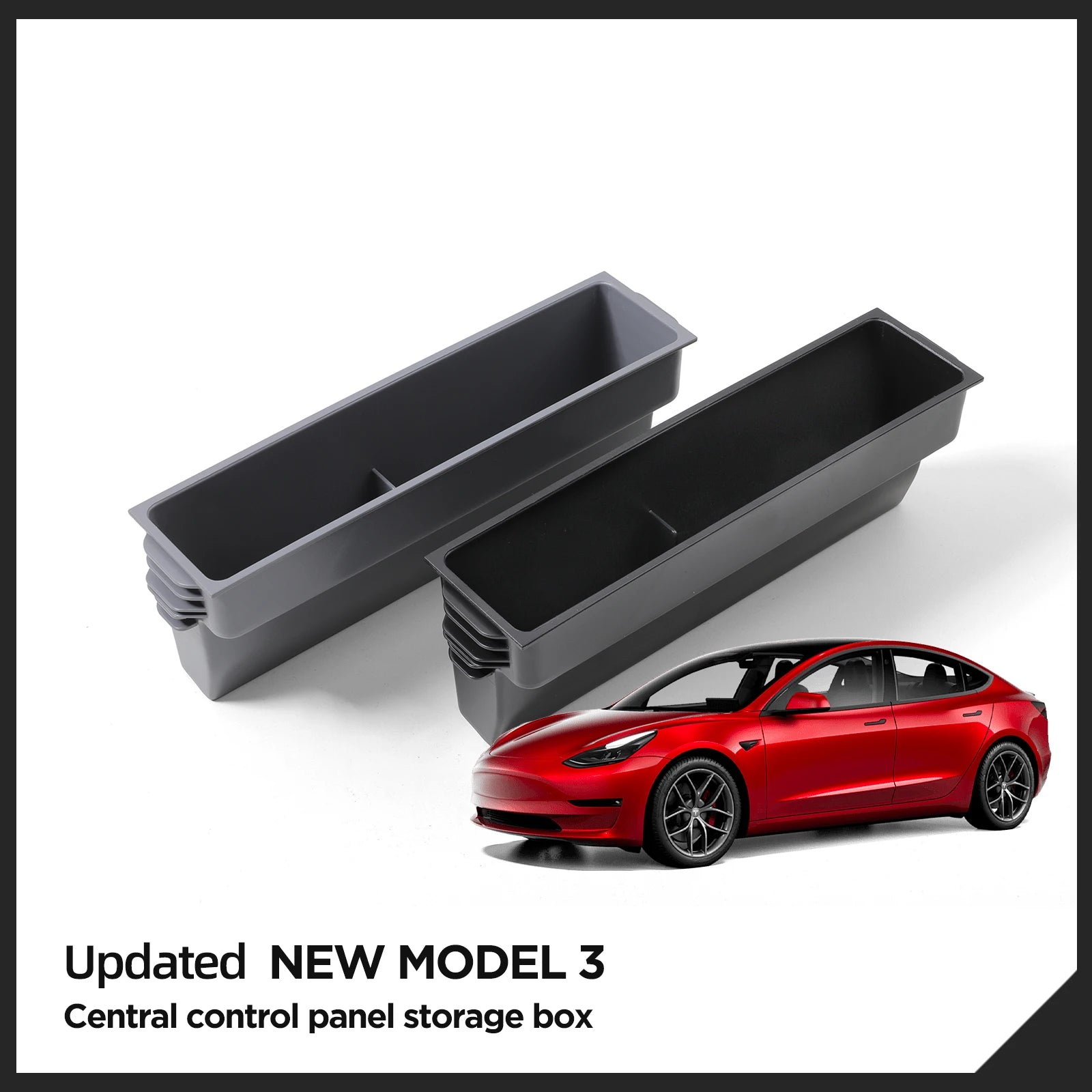 CowLost | for-tesla-model-3-highland-2025-central-control-storage-box |2