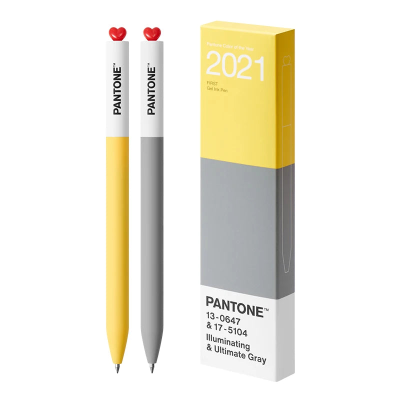 CowLost | product_id-2pcs-kaco-x-pantone-first-kwaii-love-gel-pen-set-for-students-office |16