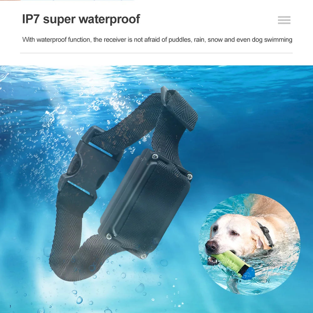 W-227 Rechargeable Electric Dog Fence Training Collar Pet Containment System
