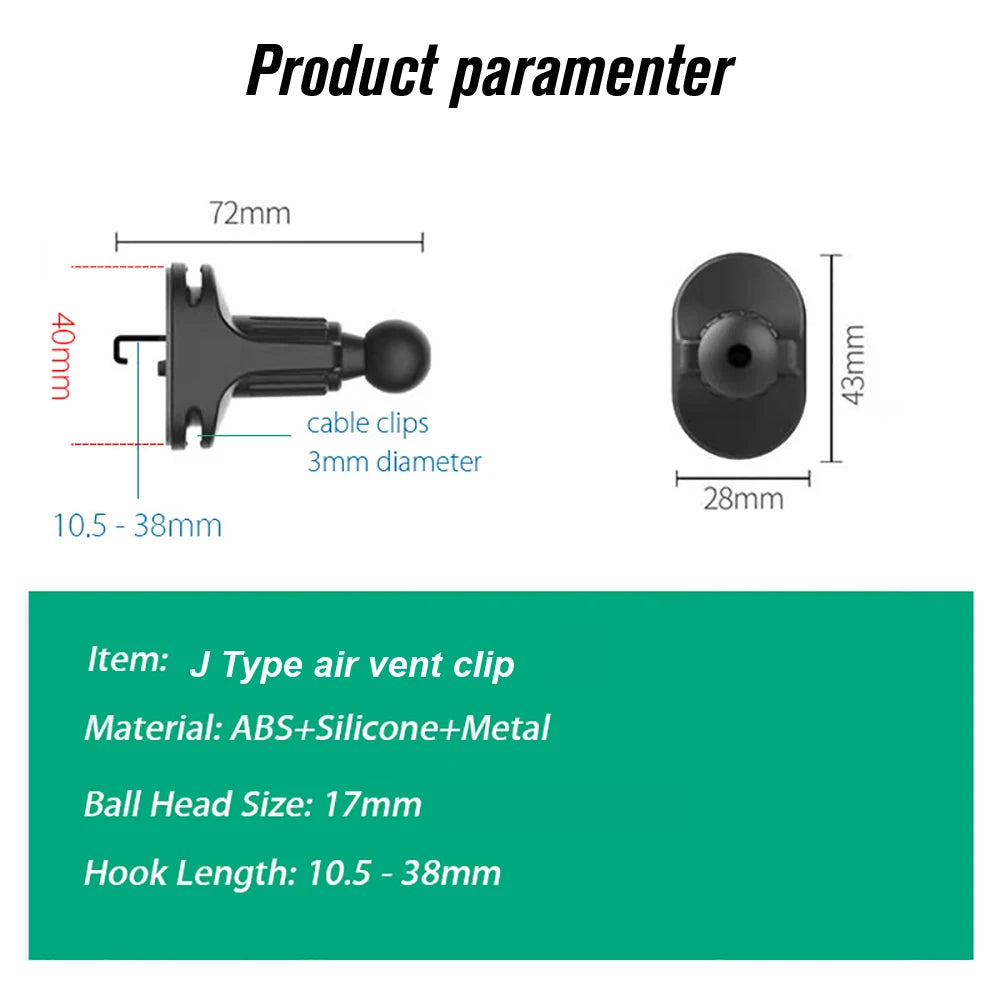 CowLost | product_id-17mm-ball-head-magnetic-car-air-vent-phone-mount-holder |15