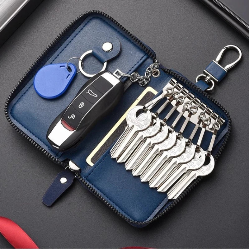 CowLost | leather-keychain-men-women-key-holder-organizer |1