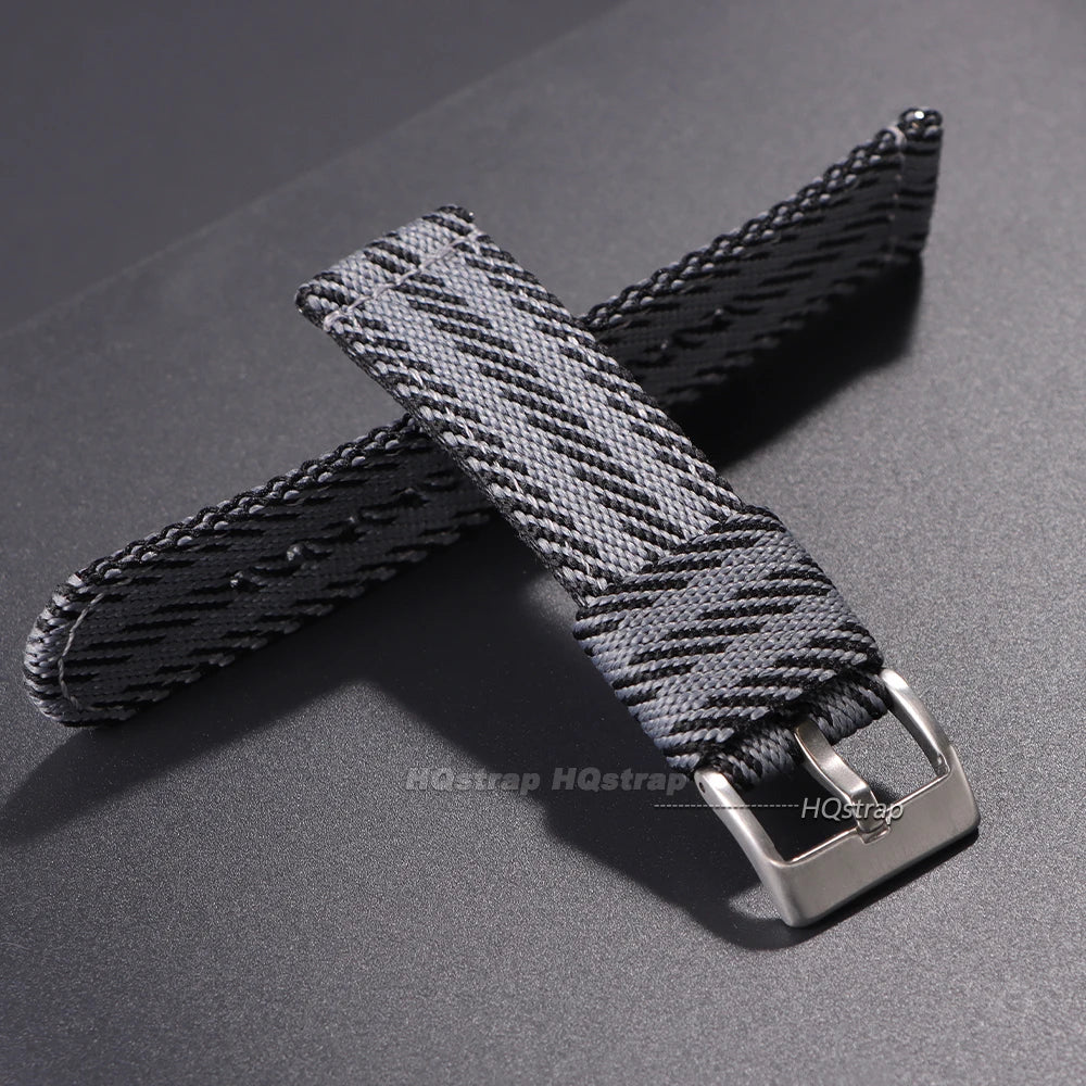 Nylon Wristwatch Strap 20mm 22mm Quick Release Comfortable Watch Band Universal
