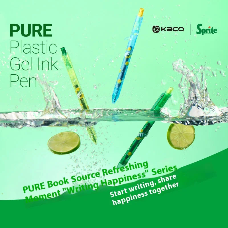 CowLost | product_id-kaco-x-sprite-3-pack-0-5mm-refillable-gel-pens-ultra-smooth-ink-for-office-study |2
