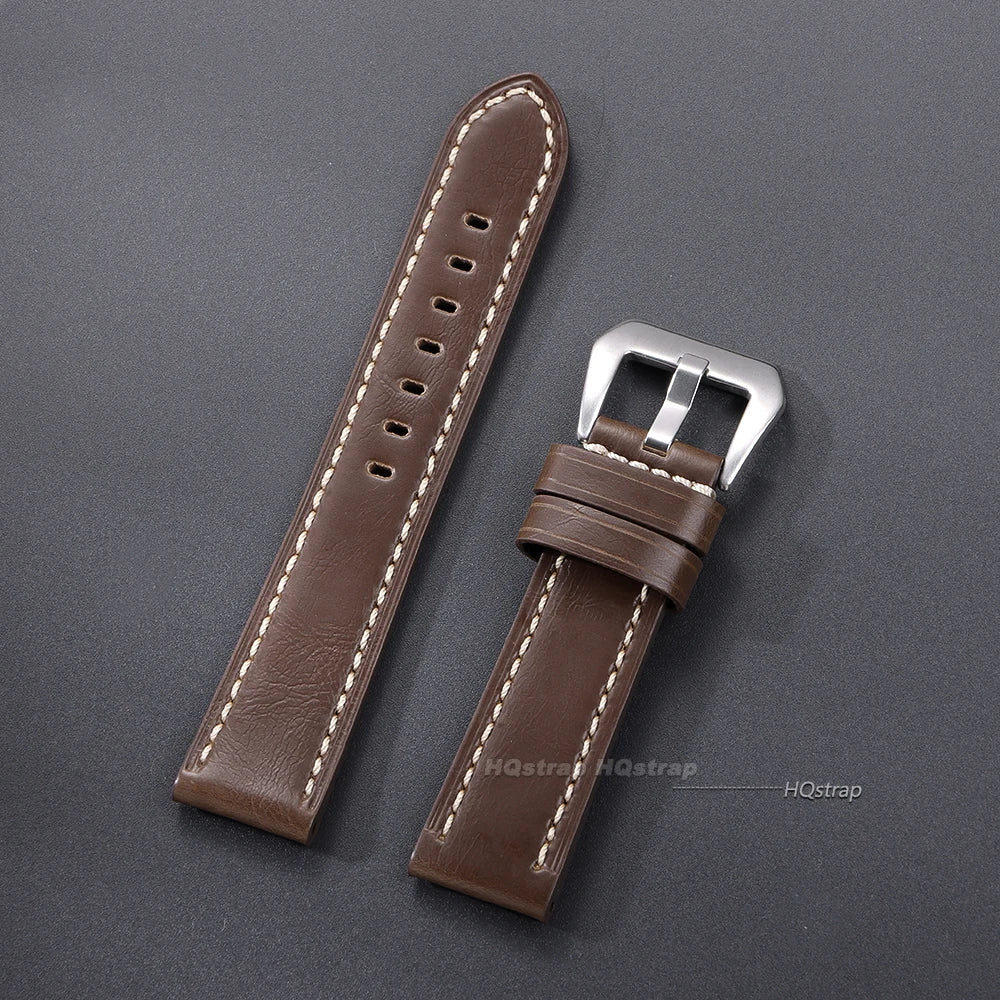 CowLost | product_id-handmade-crazy-horse-leather-watch-strap-20-26mm-for-panerai-vintage-black-blue-brown |12