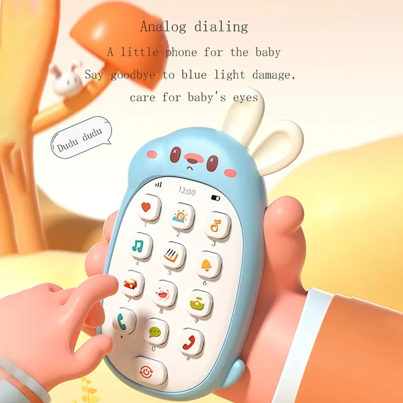CowLost | product_id-baby-chewing-toy-phone-non-toxic-odorless-music-rabbit-toy-no-battery |3
