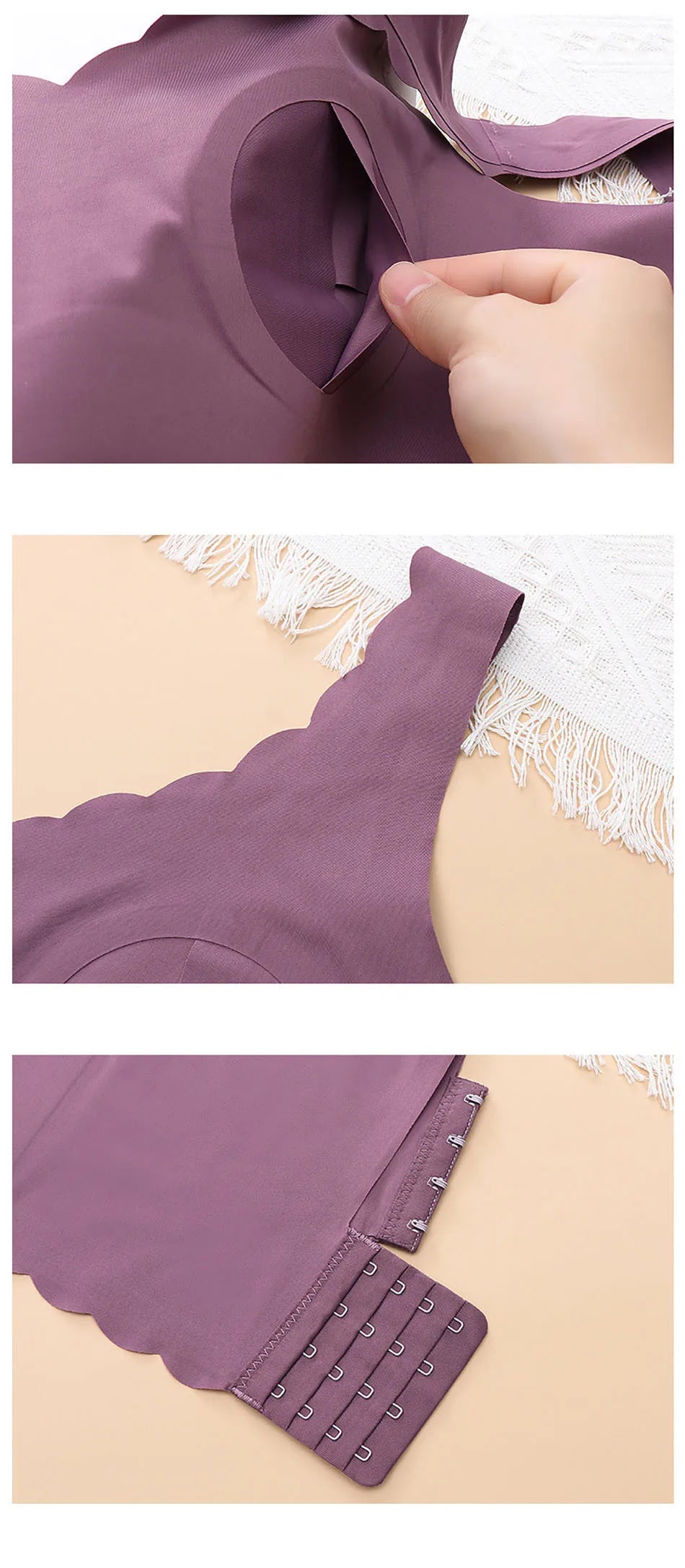 CowLost | product_id-plus-size-seamless-hands-free-maternity-nursing-bra-with-wide-breathable-straps |16