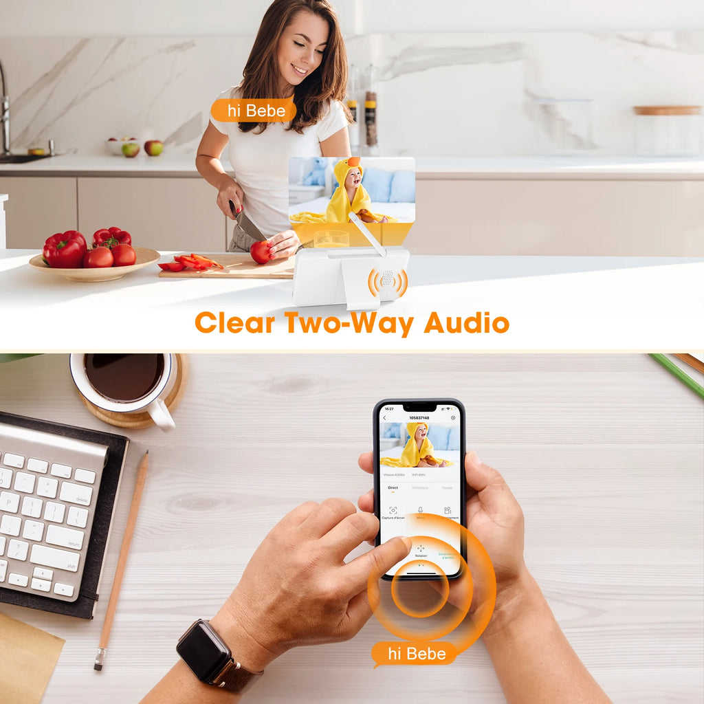 CowLost | baby-transport-accessories-babystar-5-inch-hd-wifi-baby-monitor-with-lcd-video-camera-and-mobile-app-control |18