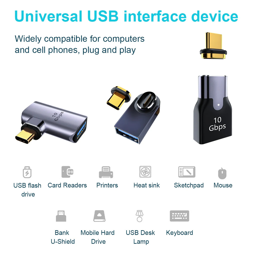 CowLost | product_id-usb-3-1-10gbps-magnetic-otg-adapter-usb-a-to-usb-c-fast-charging-connector-for-macbook-and-phone |11