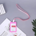 CowLost | uncategorized-plastic-work-card-holder-with-lanyard-rope |7