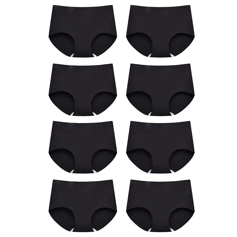 CowLost | product_id-fallsweet-8pcs-seamless-ultra-thin-high-elastic-mulberry-silk-panties-for-women-m-2xl |13