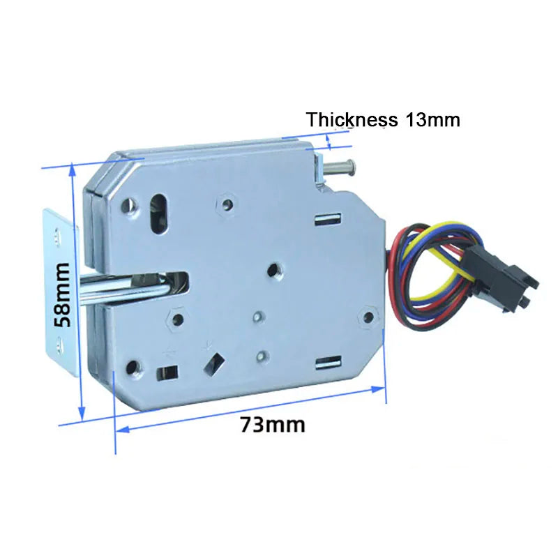 CowLost | locks-keys-product_id-3pcs-dc12v-waterproof-solenoid-lock-for-storage-box-cabinet-electromagnetic-mortise-lock |7