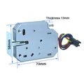 CowLost | locks-keys-product_id-3pcs-dc12v-waterproof-solenoid-lock-for-storage-box-cabinet-electromagnetic-mortise-lock |7