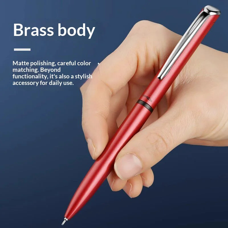 CowLost | product_id-pentel-bln2005-all-metal-gel-pen-low-center-gravity-assorted-colors-black-ink-rotary-signing-pen-for-meetings-and-planning |4
