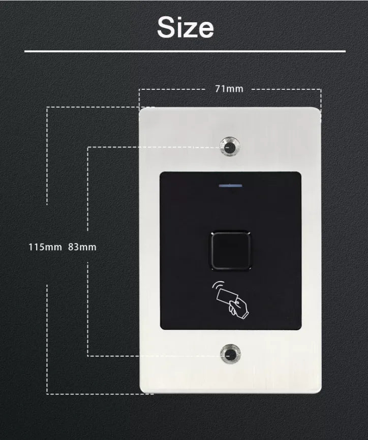 CowLost | locks-keys-product_id-ip66-waterproof-fingerprint-125khz-card-access-control-for-electric-lock-gate-opener-12v |9