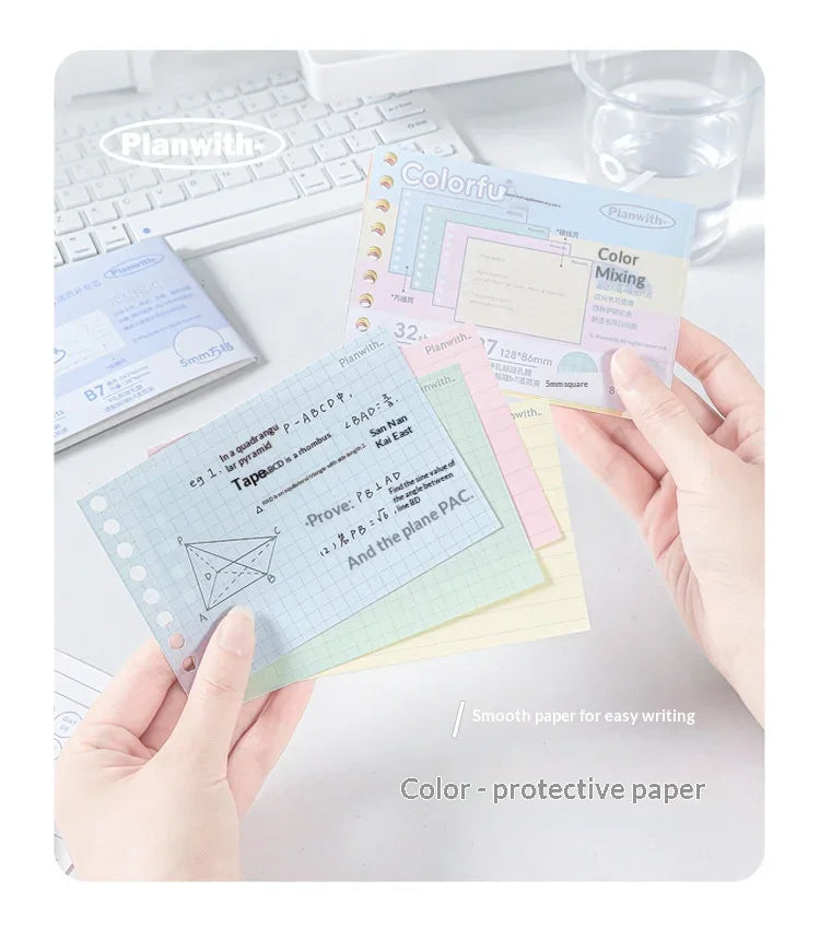 CowLost | product_id-planwith-b7-softcover-loose-leaf-notebook-refillable-pocket-binder-for-homework-journal-and-mistake-correction |26