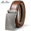 CowLost | maikun-brown-leather-ratchet-belts-for-men |1
