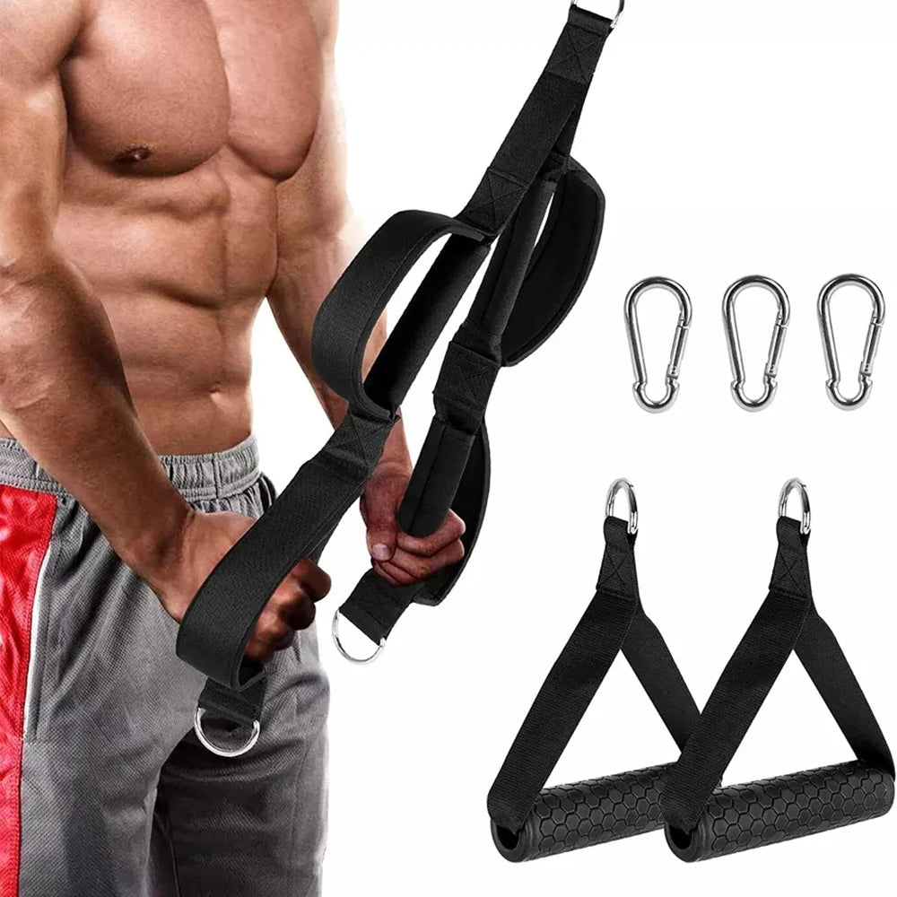 CowLost | sporting-goods-tricep-pulldown-rope-cable-attachment-with-2-adjustable-handle-grips |1