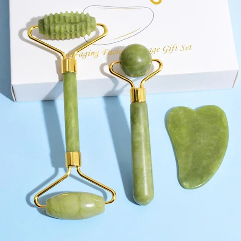 CowLost | natural-jade-roller-face-gua-sha-natural-stone-body-neck-massager |7
