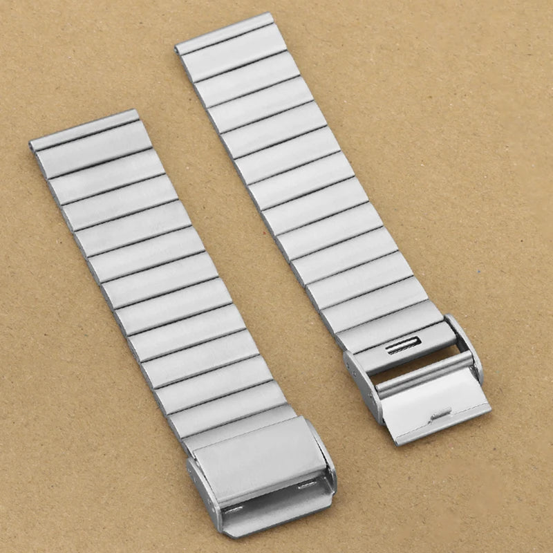 Stainless Steel Quick Release Watch Strap for Seiko, Rolex, Casio - Bamboo Knot Wristband Wholesale