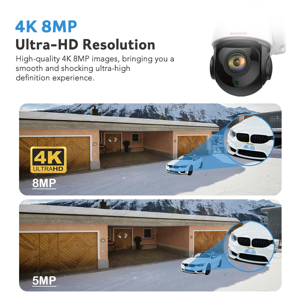 CowLost | outdoor-ip-camera-8mp-5mp-4g-sim-card-wifi-poe-ai-auto-tracking-30x-zoom-ptz-speed-dome-two-way-audio-ir-80m-surveillance-camera |10