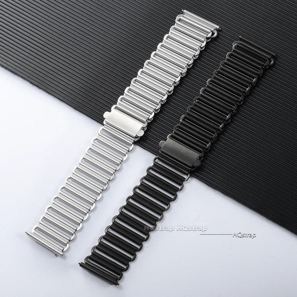 CowLost | high-quality-metal-watch-band-for-bonklip-18-20-22mm-stainless-steel-watch-strap-universal-belt-vintage-quick-release-bracelet |4