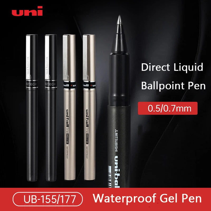 CowLost | product_id-mitsubishi-uni-japan-ub155-gel-pen-0-5-0-7mm-water-resistant-black-blue-red-ink-school-office |3