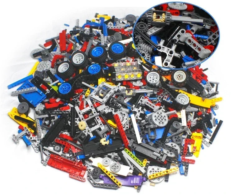 CowLost | product_id-1kg-technical-connector-studded-beam-building-blocks-accessories |10