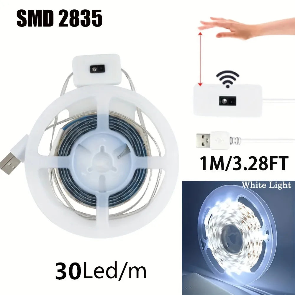 CowLost | night-lights-ambient-lighting-product_id-1m-dc-5v-usb-gesture-sensor-dimmable-60-led-strip-night-light-for-tv-backlight-and-kitchen |15