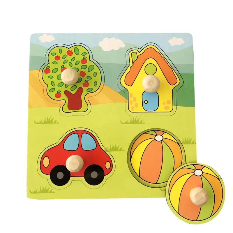 CowLost | fencing-barriers-montessori-baby-wooden-puzzles-1-3-years-educational-toys |57