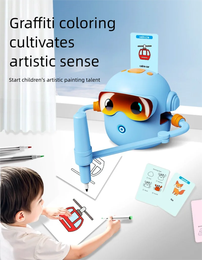 CowLost | baby-transport-accessories-educational-ai-drawing-robot-toy-for-toddlers |10