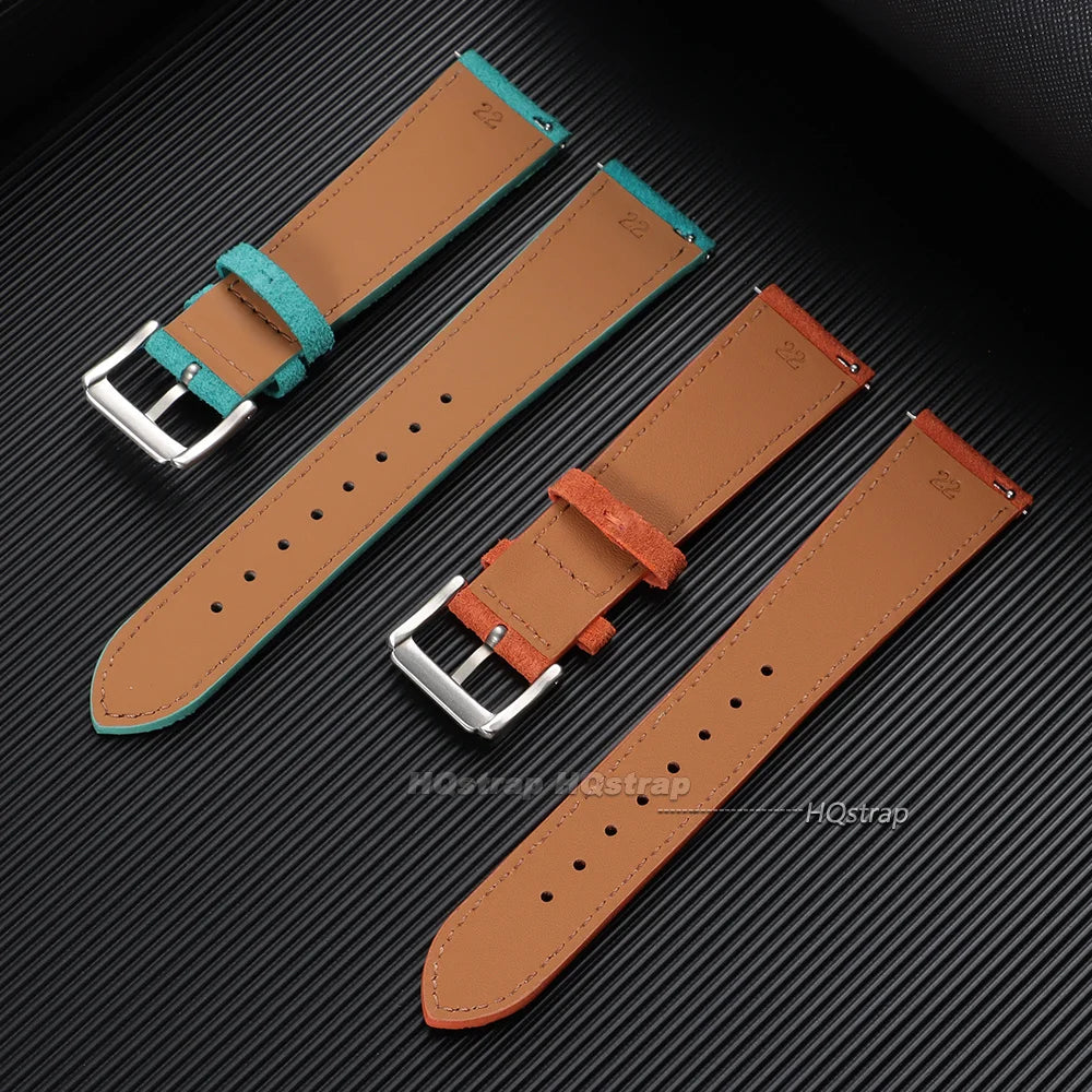 CowLost | bracelets-product_id-vintage-suede-leather-watch-strap-18-22mm-for-seiko-quick-release-pin-buckle-bracelet |14