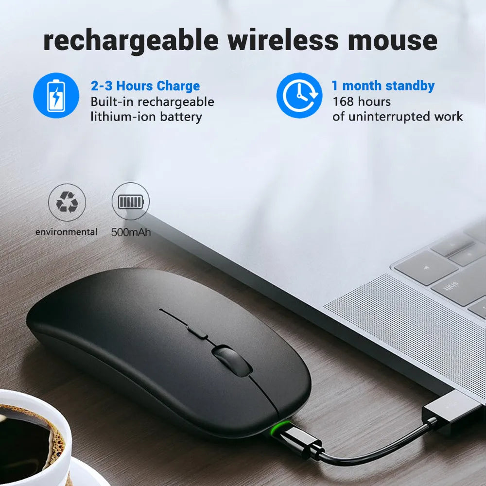 CowLost | rechargeable-wireless-bluetooth-mouse-portable-silent-ergonomic |3