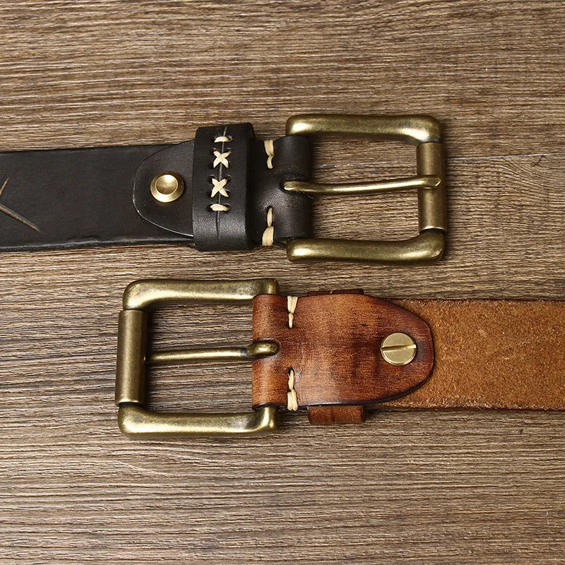 CowLost | 3-8cm-men-high-quality-genuine-leather-belt |6