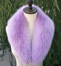 CowLost | natural-color-raccoon-fox-collar-scarf |22