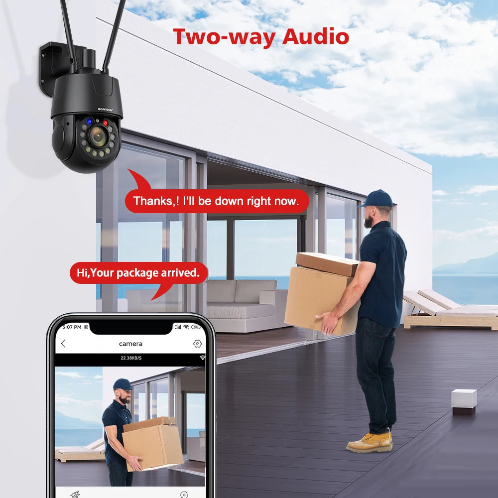 CowLost | outdoor-surveillance-camera-wifi-4g-poe-8mp-5mp-30x-optical-zoom-ai-auto-tracking-150m-ir-distance-metal-ptz-security-camera |10