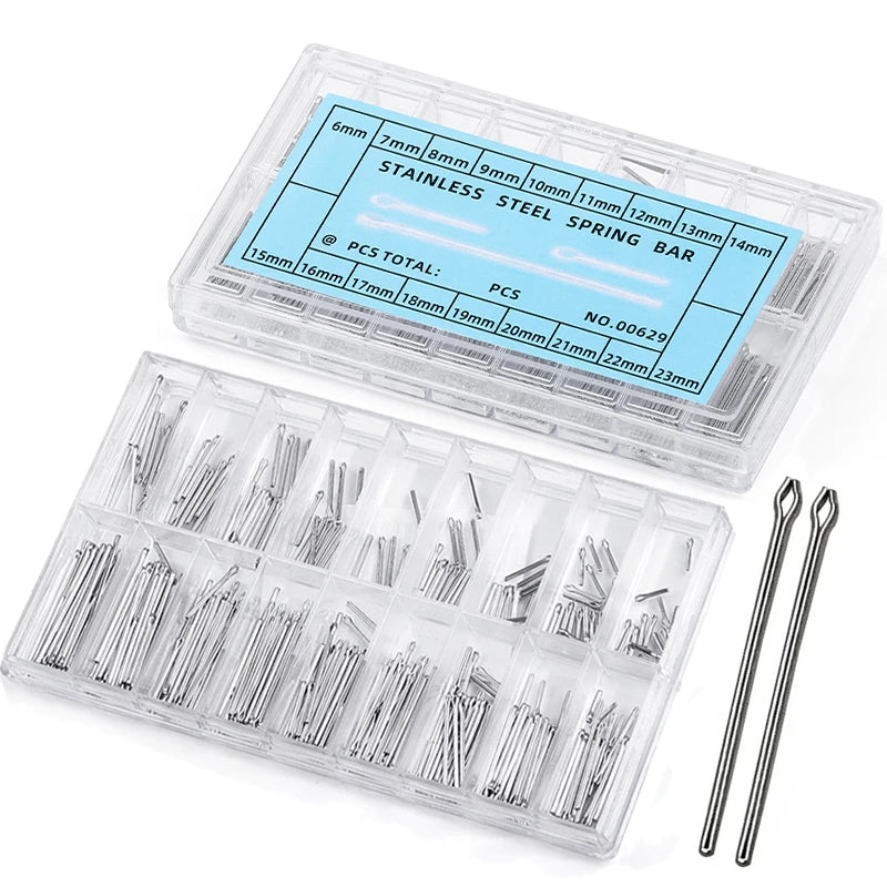 CowLost | product_id-360pcs-stainless-steel-watchband-link-pins-repair-tool-set-6-23mm-0-8-0-9-1-0mm |1