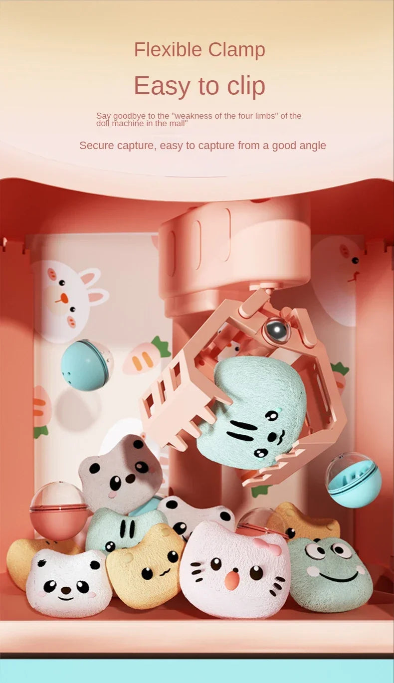 Mini Claw Machine Toy for Kids Automatic Arcade Game Birthday Gift