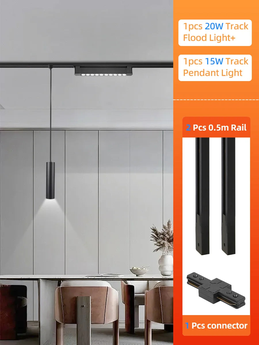 CowLost | seasonal-holiday-decorations-full-set-led-track-rail-lights-85-264v-modern-interior-spotlights |33