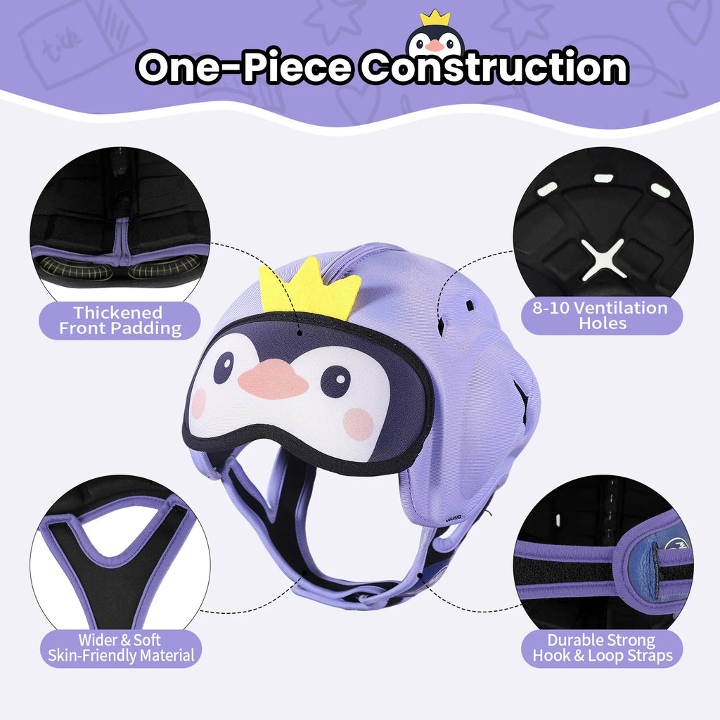 CowLost | mambobaby-guard-hat-penguin-safe-anti-shock-baby-helmet |2